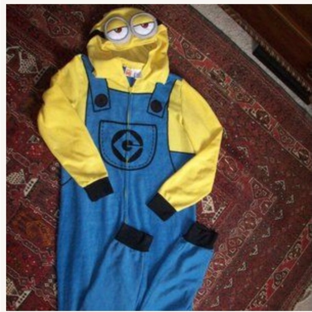 Minion adult onesie. Costume or cozy pajamas!